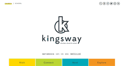 Desktop Screenshot of kingswaychurch.org
