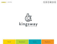Tablet Screenshot of kingswaychurch.org